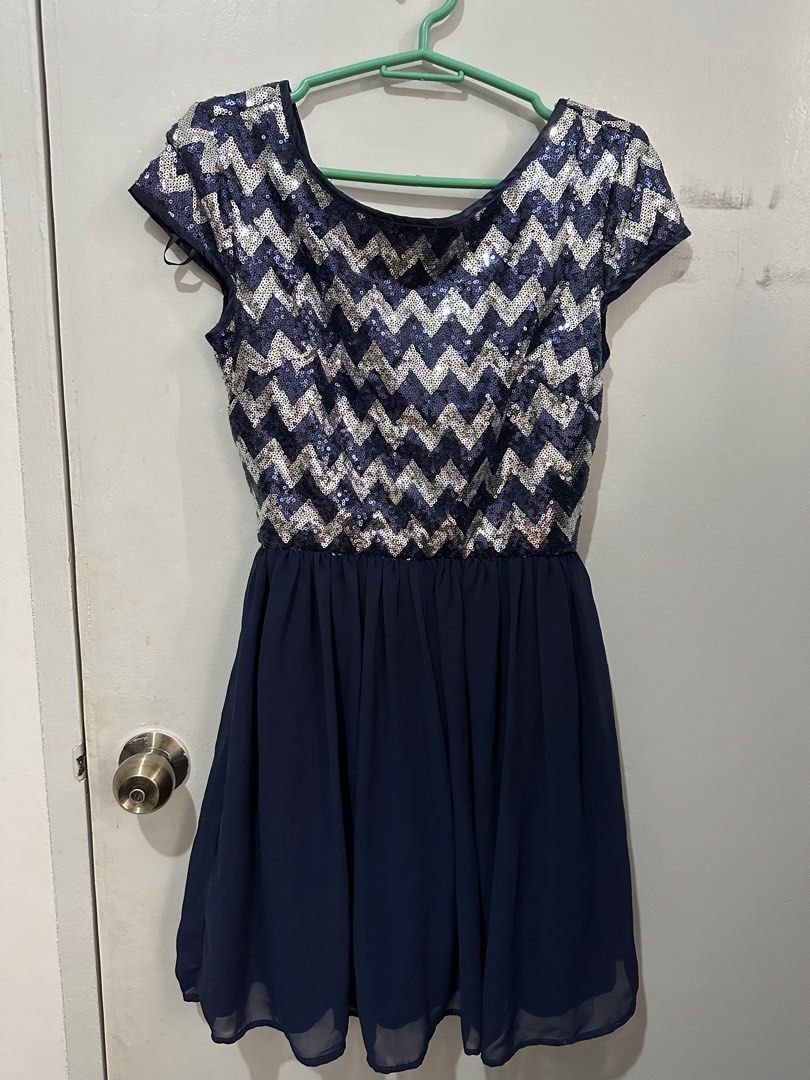 B darlin blue dress hotsell