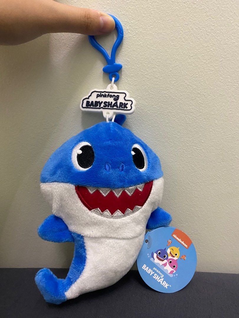 Baby Shark Keychain Coin Pouch, Hobbies & Toys, Toys & Games on Carousell