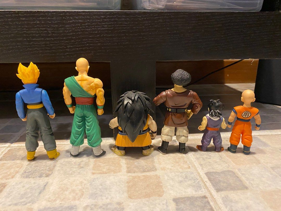 48 Bandai / 眼鏡廠 龍珠 figure dragonball 6個 杜拉格斯 撒但先生 無閑 彌次郎, 興趣及遊戲, 玩具 ...