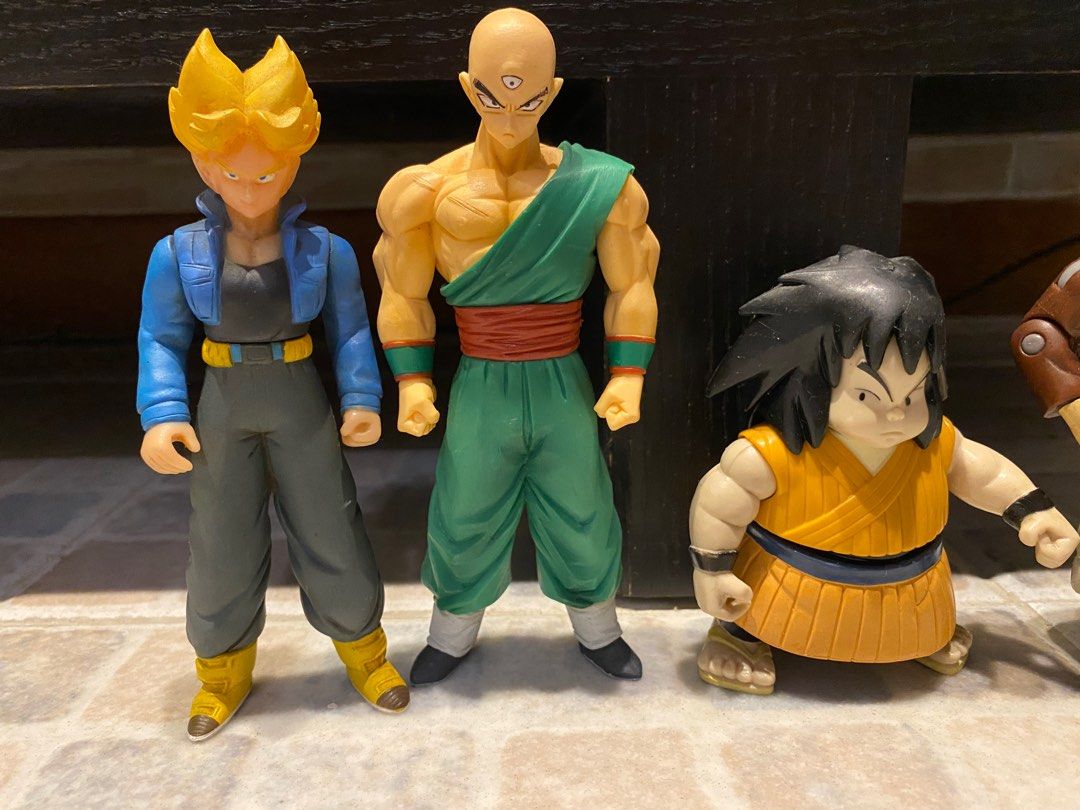 48 Bandai / 眼鏡廠 龍珠 figure dragonball 6個 杜拉格斯 撒但先生 無閑 彌次郎, 興趣及遊戲, 玩具 ...
