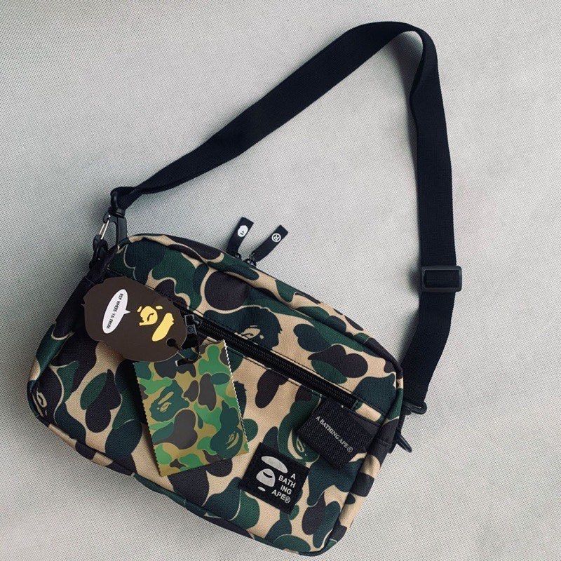 Bape Camo Sling Bag Men s Fashion Bags Sling Bags on Carousell