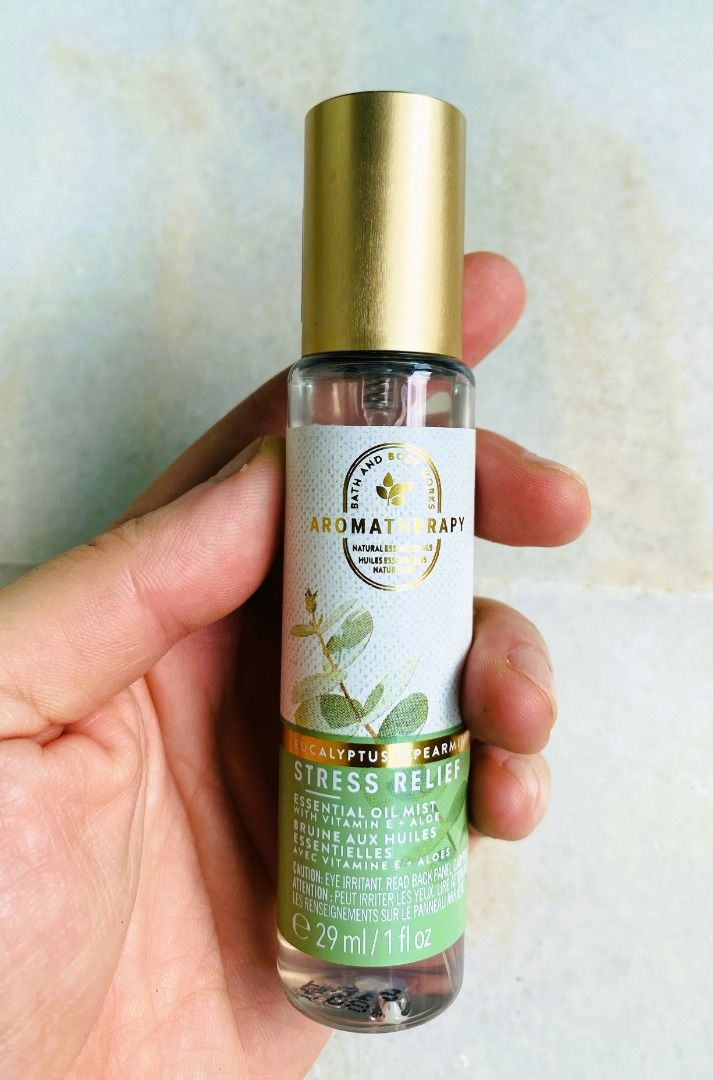 Bath & Body Works Essential Oil Mist (travel size) Lavender Vanilla