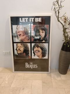 Beatles framed poster picture