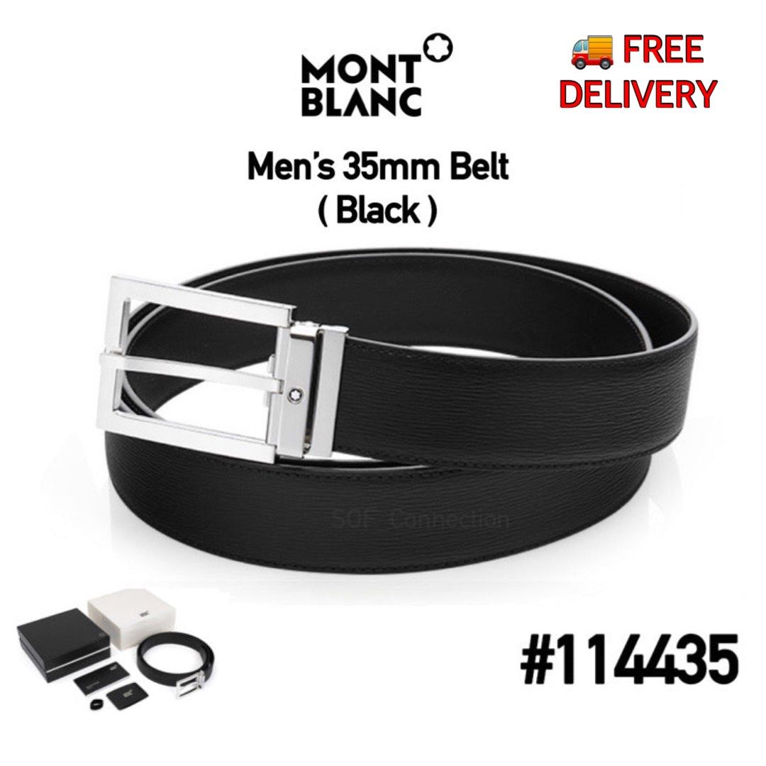 Men Fashion LV leather black belt, Men's Fashion, Watches & Accessories,  Belts on Carousell