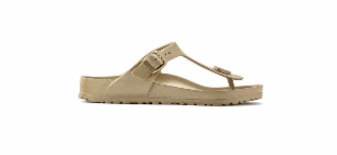 Gold gizeh outlet birkenstock sandals
