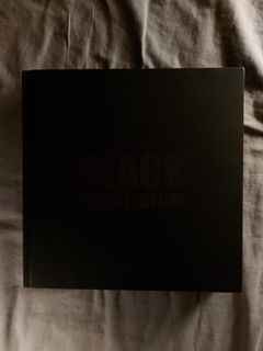 Black + Architecture | Braun | Architecture Book