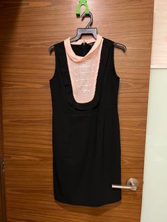 Black / pink dress M size