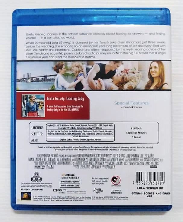 [Bluray Disc] Used Lola Versus / Original Malaysia Version, Hobbies