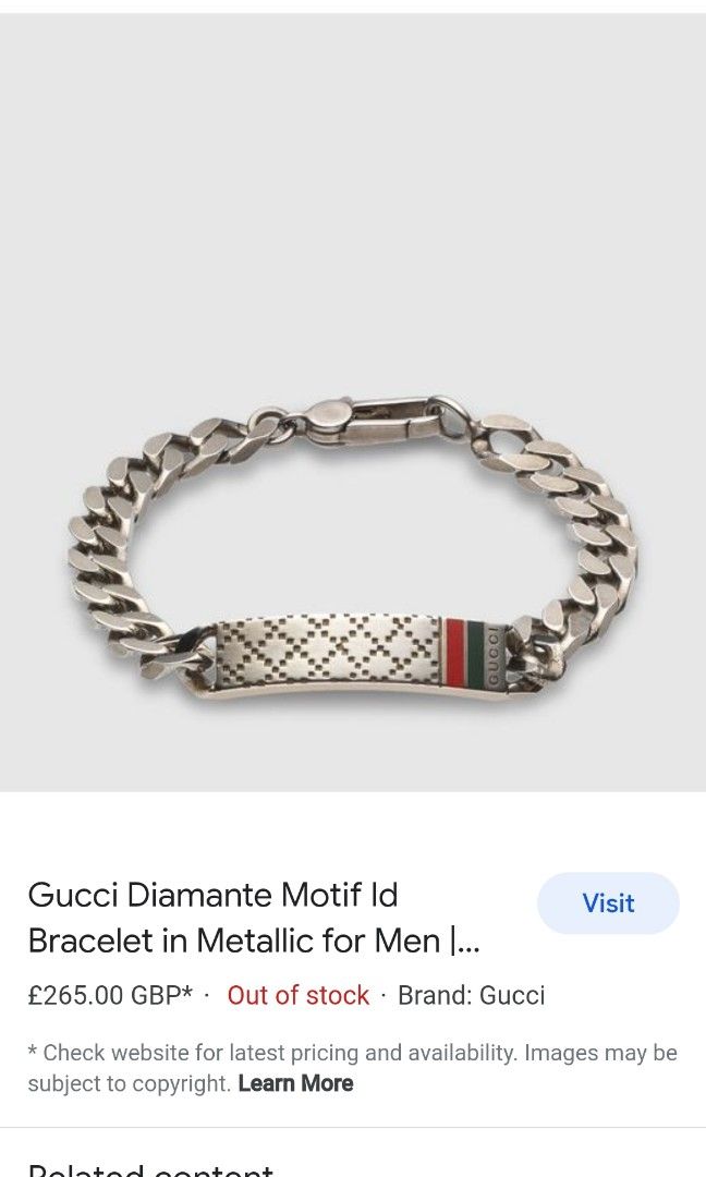 Gucci sales diamantissima bracelet