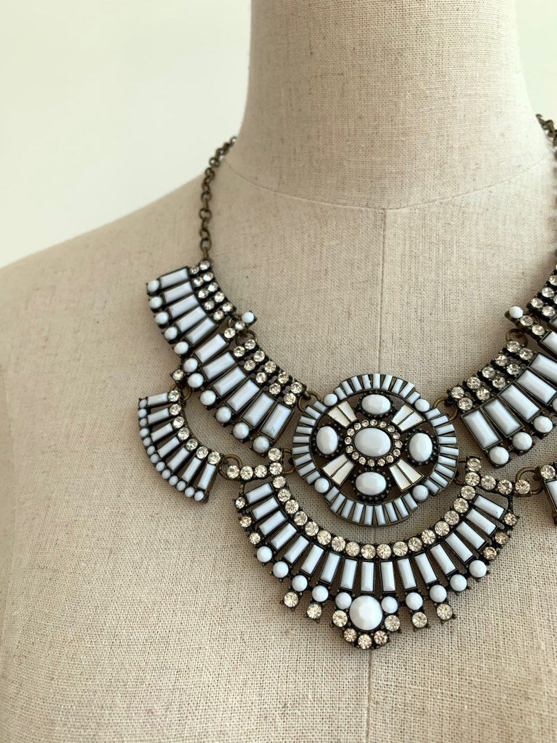 Buy White Pearls Layered Necklace by Auraa Trends Online at Aza Fashions.
