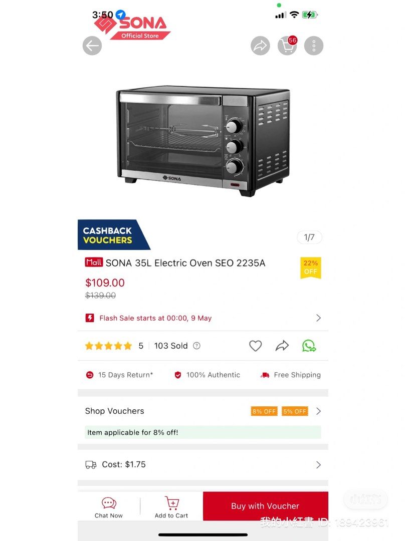 BRAND NEW Oven!, TV & Home Appliances, Kitchen Appliances, Ovens