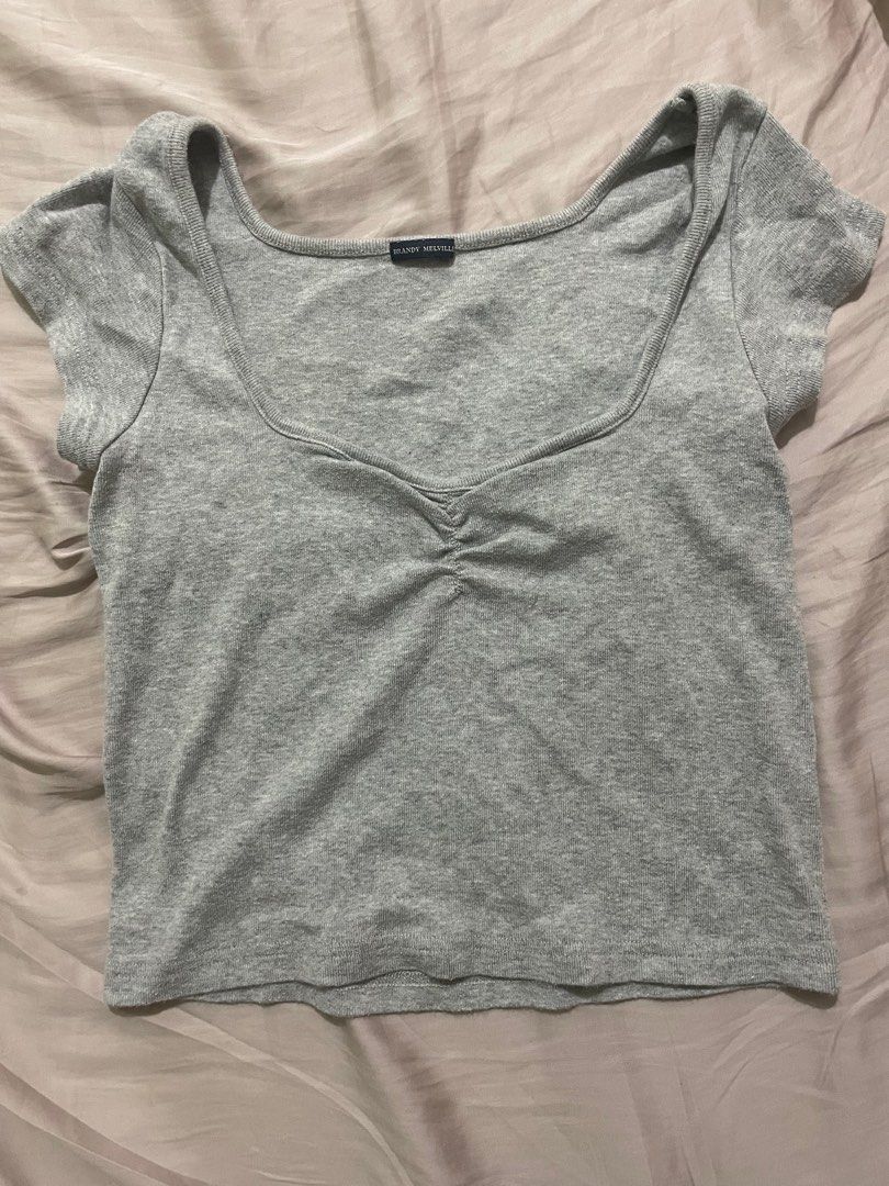 Brandy Melville Mabel top, Women's Fashion, Tops, Blouses on Carousell