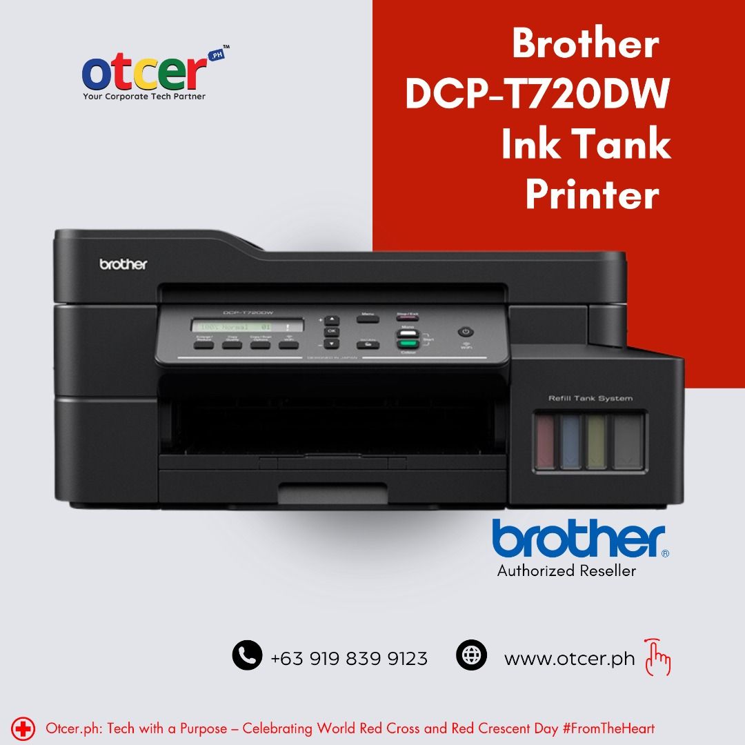 Brother DCP-T720DW Ink Tank Printer, Computers & Tech, Printers ...