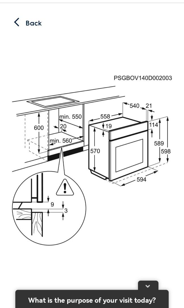 Build In Electrolux Oven, TV & Home Appliances, Kitchen Appliances