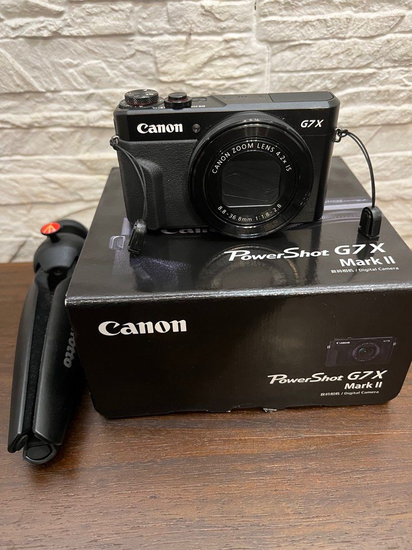 Canon g7x mark II, Photography, Cameras on Carousell