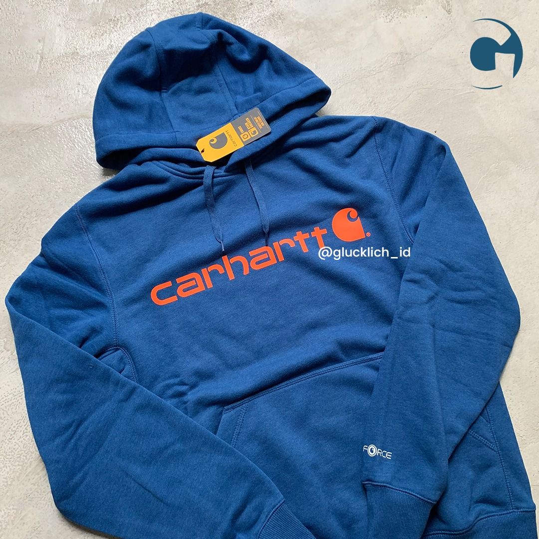 Carhartt Force Relaxed Fit Midweight Logo Graphic Hoodie