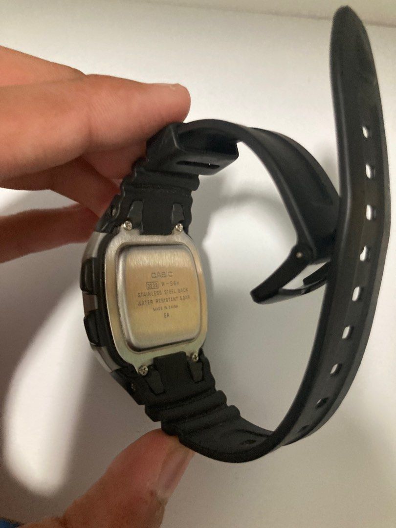 Casio W 96H Silver