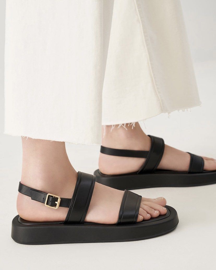 Charles and 2025 keith platform sandals