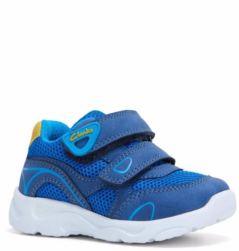Clarks sneakers kids blue store