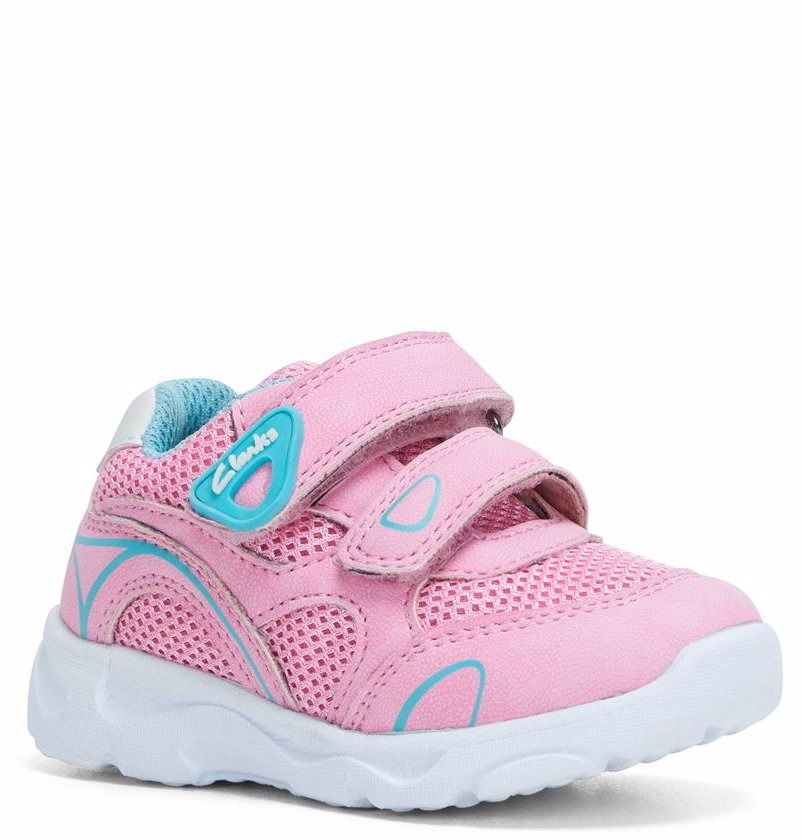 Clarks sneakers top kids pink