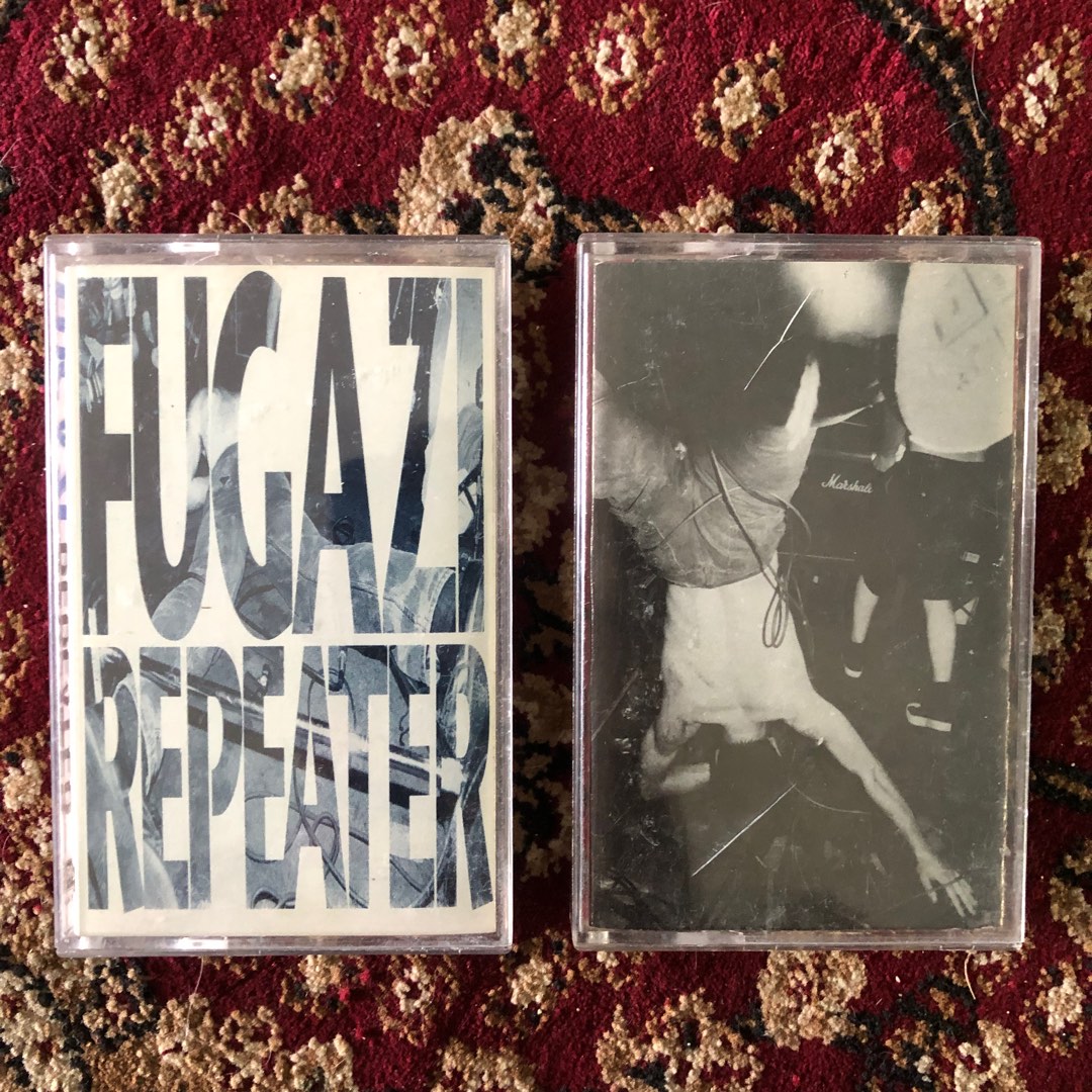 COMBO Fugazi 7song Ep + Repeater 1990 Imported Cassette Tapes Kaset