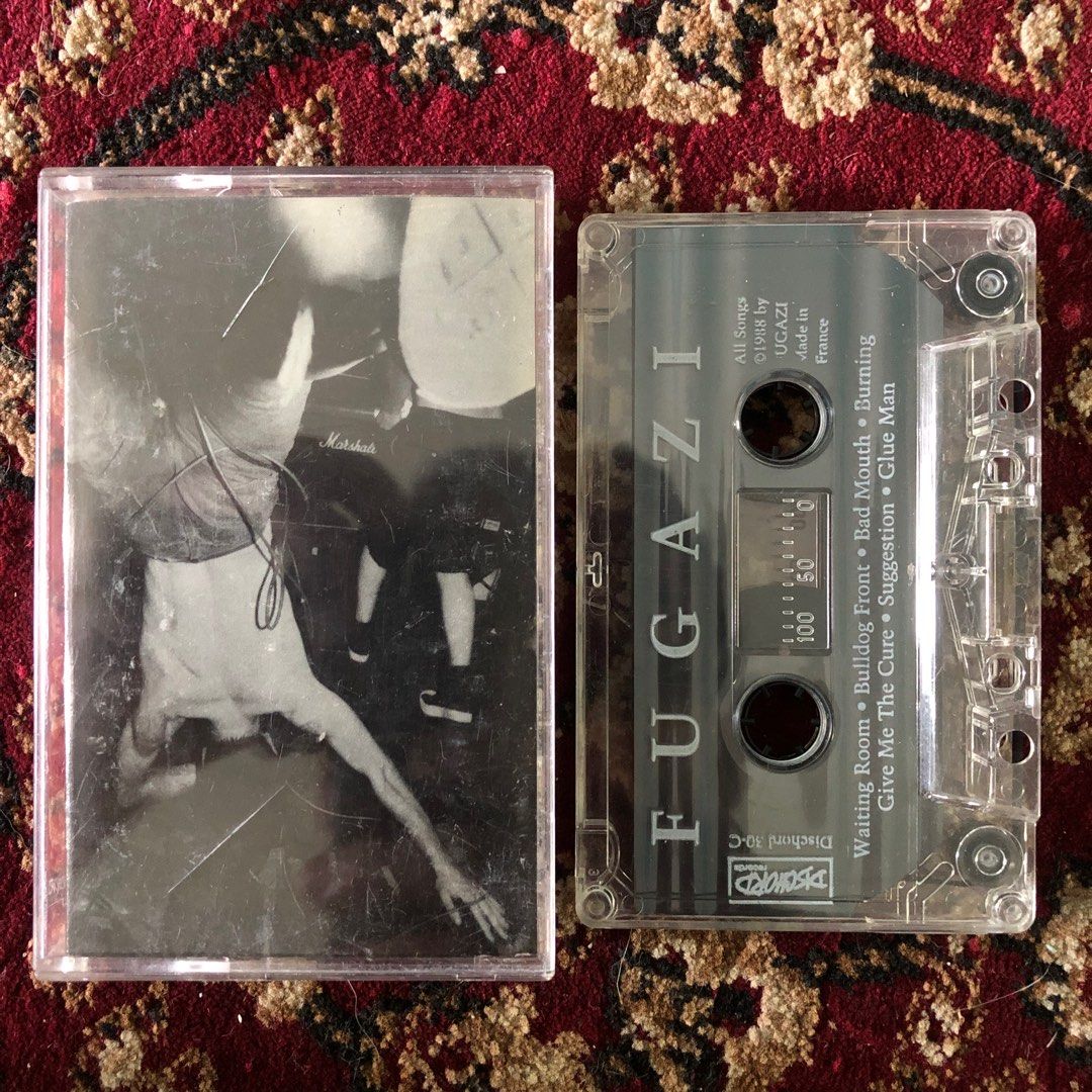 COMBO Fugazi 7song Ep + Repeater 1990 Imported Cassette Tapes Kaset