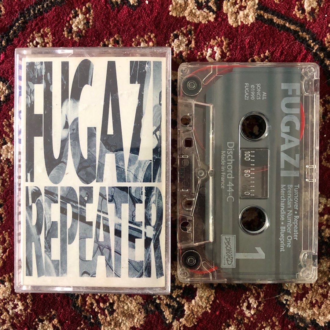 COMBO Fugazi 7song Ep + Repeater 1990 Imported Cassette Tapes Kaset