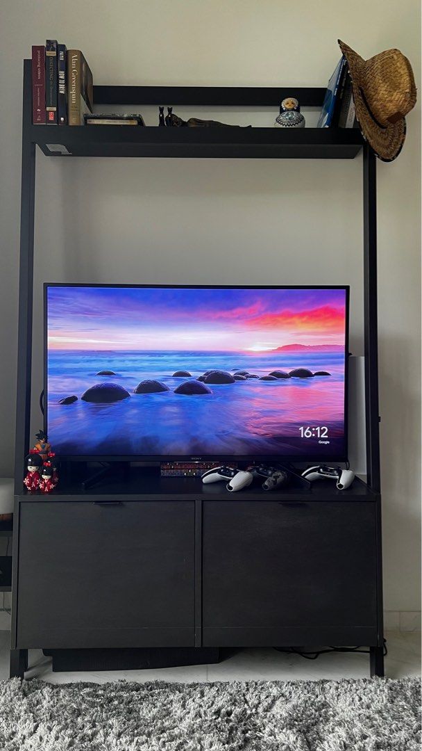 Crate & Barrel TV console, Furniture & Home Living, Furniture, TV