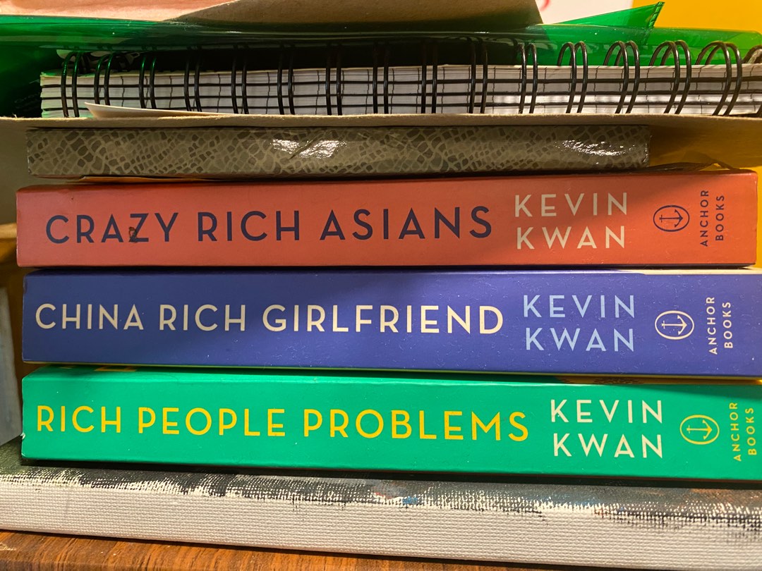 Crazy Rich Asians Trilogy set by Kevin Kwan, Hobbies & Toys, Books