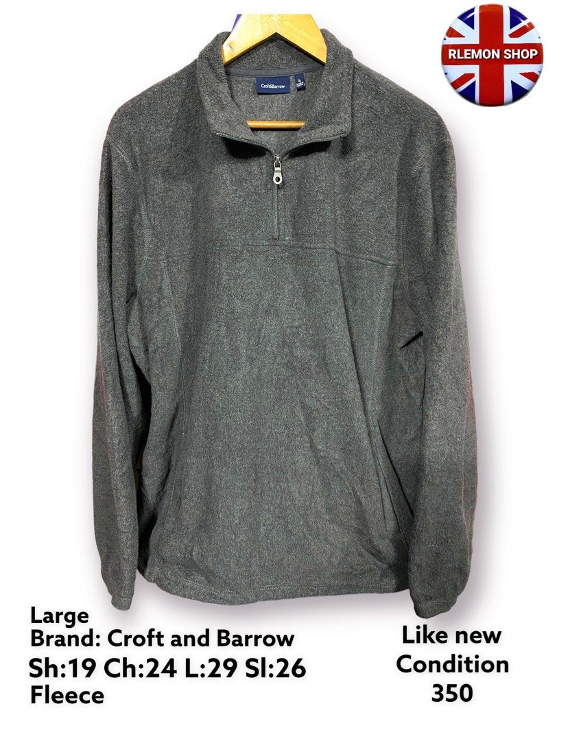 croft and barrow fleece pullover