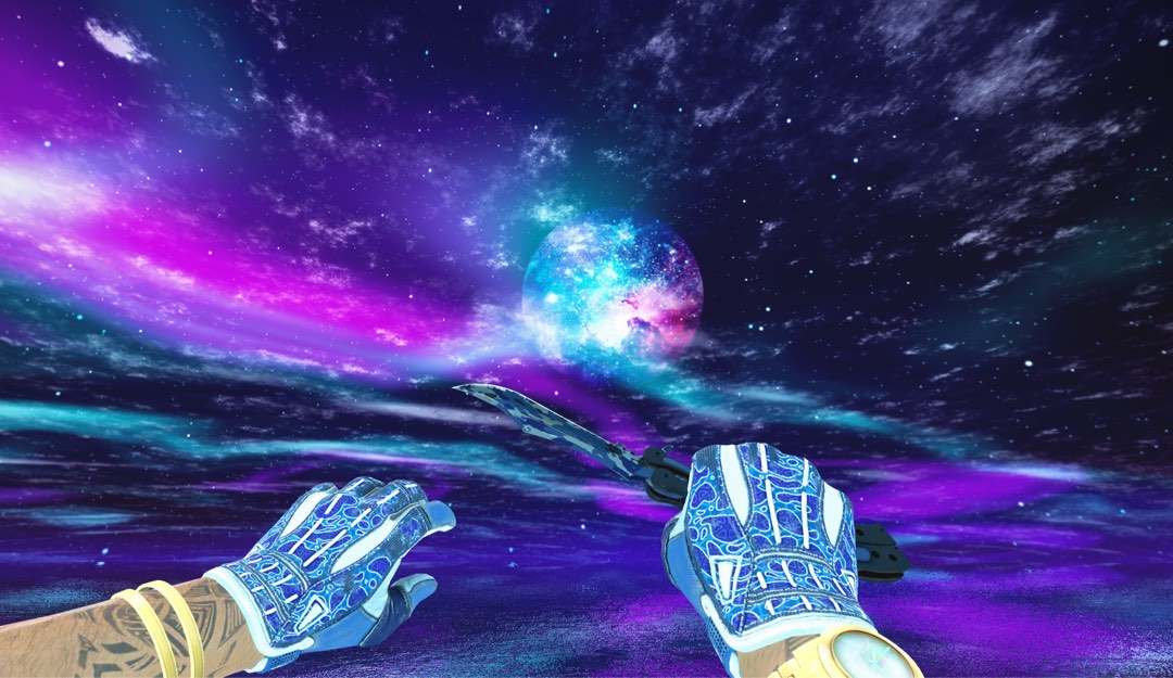 CSGO Sports Glove Amphibious FT, Video Gaming, Gaming Accessories, In