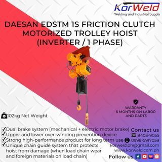 Daesan Friction Clutch Motorized Trolley DSTM