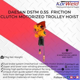 Daesan Friction Clutch Motorized Trolley DSTM 0.5S