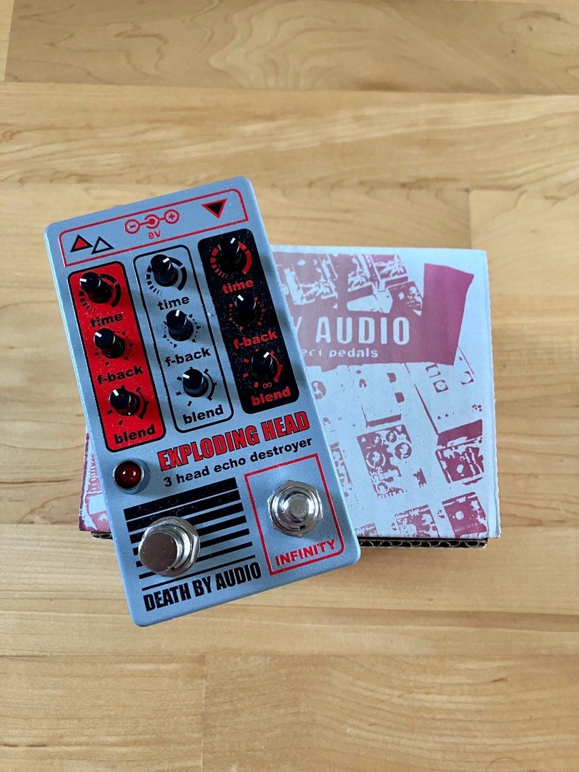 Death By Audio Exploding Head Delay Pedal, Hobbies & Toys, Music & Media, Music Accessories on