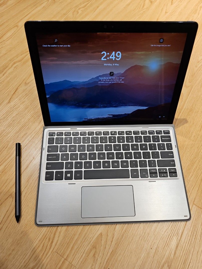 Dell latitude 7200 2 in 1 i5 16gb ram 256gb ssd touchscreen stylus pen windows tablet laptop