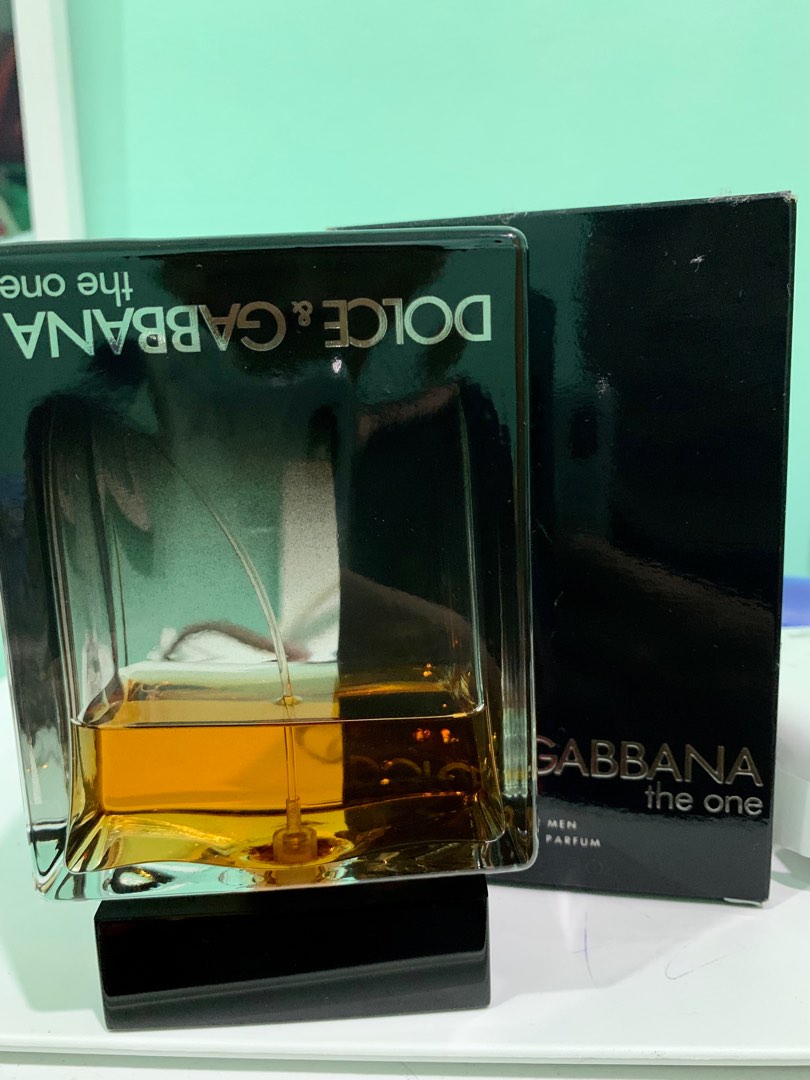 D&G The One EDP partial used perfume, Beauty & Personal Care, Fragrance