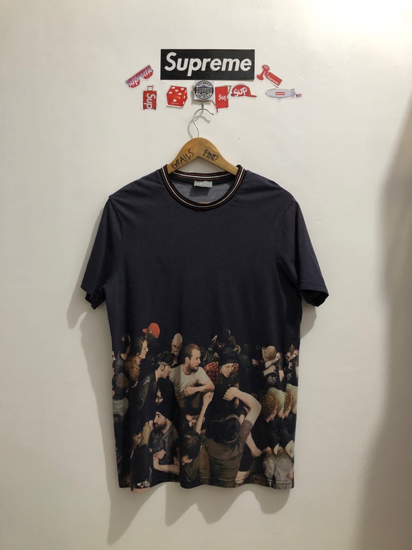DIOR MOSH PIT DAN WITZ COLLABORATION TEE Men s Fashion Tops Sets Tshirts Polo Shirts on Carousell