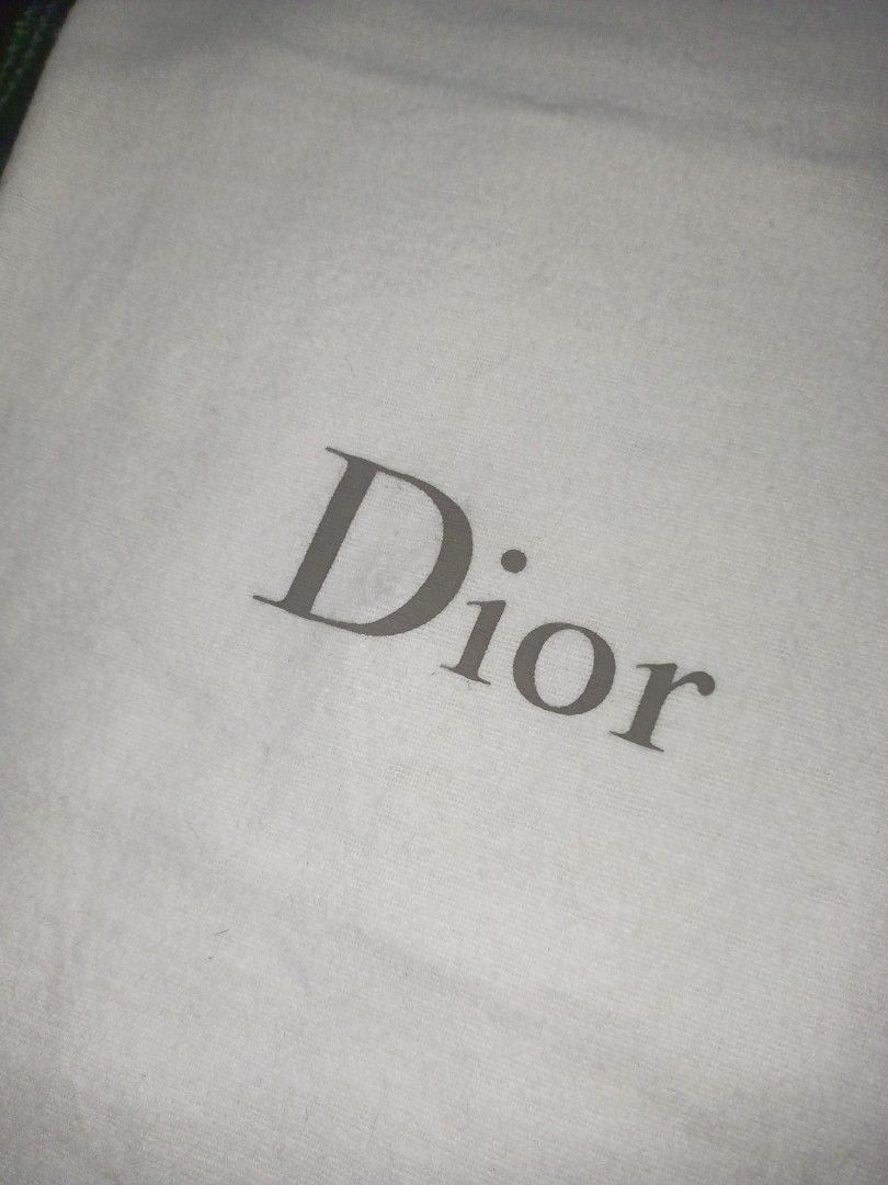 DIOR shoe dust bag dustbag on Carousell