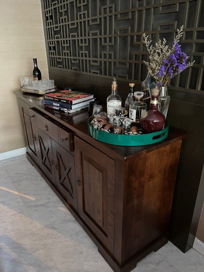 Dish TV cabinet Furniture Home Living Furniture TV Consoles
