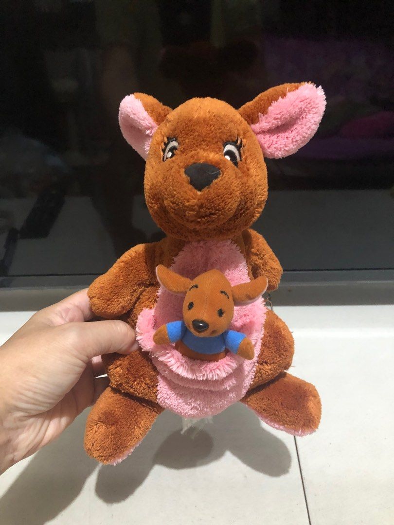 Disney Pooh Kanga and Roo Plush Hobbies Toys Toys Games on