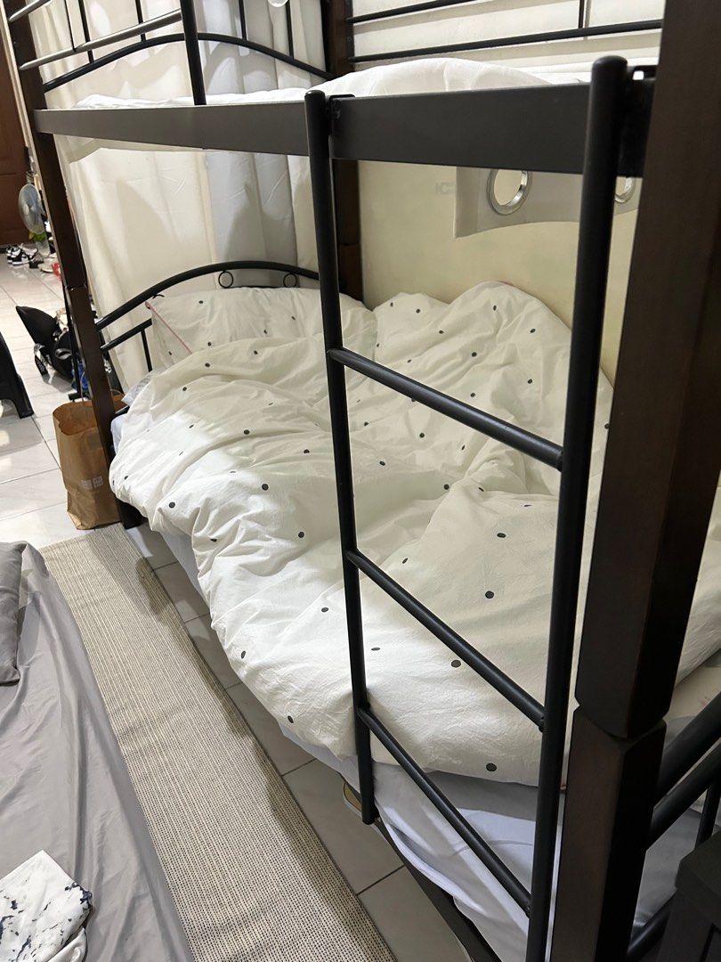 Double Deck Bed Frame (Mandaue Foam), Furniture & Home Living