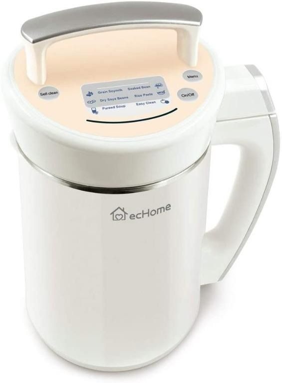 ecHome Automatic Multifunction Stainless Steel Free Filter Soup Soy