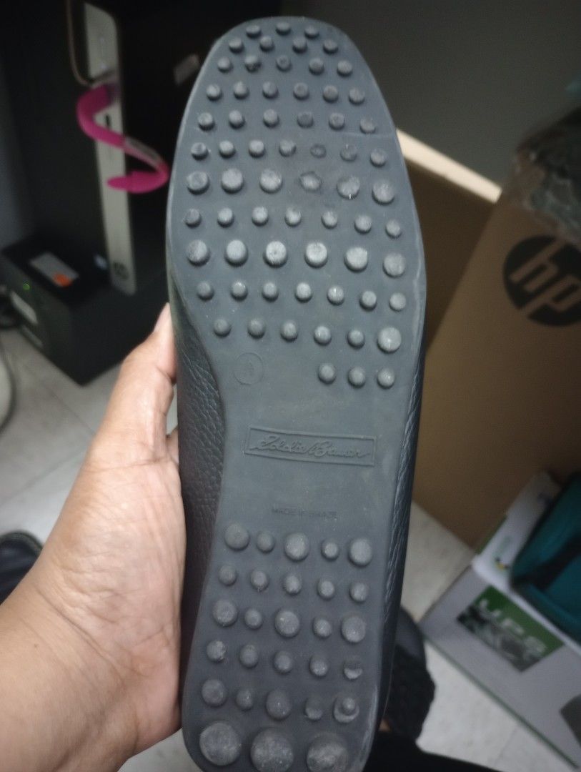 Assorted (Category: Flats & Sandals) located in Pasig City. Submitted by natasha507 (Listing ID 1230749888, Image 2). Description: all items bought in US. Some are brand new Sperry - sold Eddie Bauer - 750 H&M Black checkered Never been used - 750 CK - slides slightly used - 750 CK slip on never used - 750 Flats - navy blue and cream 600 each. almost new. Flat Sandals - 500 almost new Take all...??? Please DM.