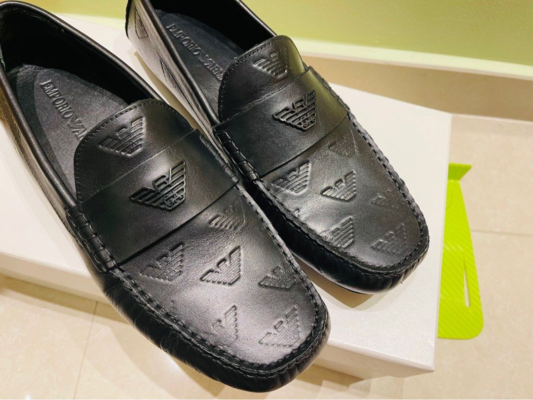 Emporio armani discount driving shoes