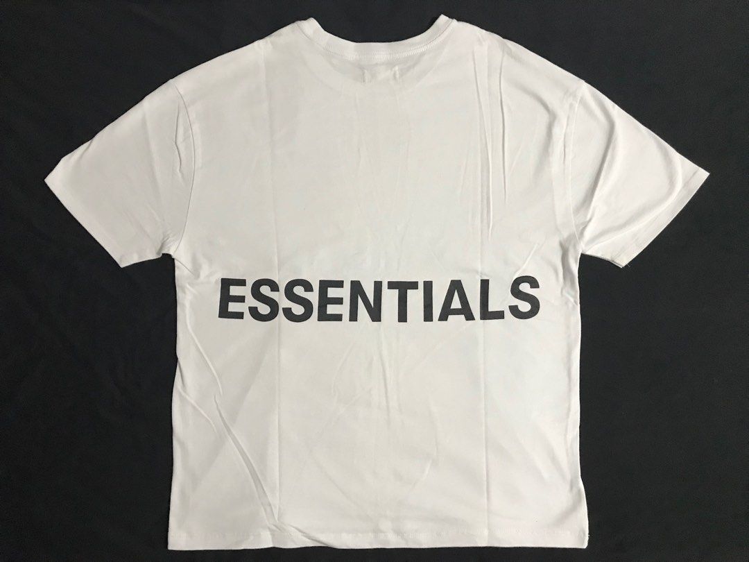 Essentials Back Label Essentials Fear of God Back logo (Non-reflective) on Carousell