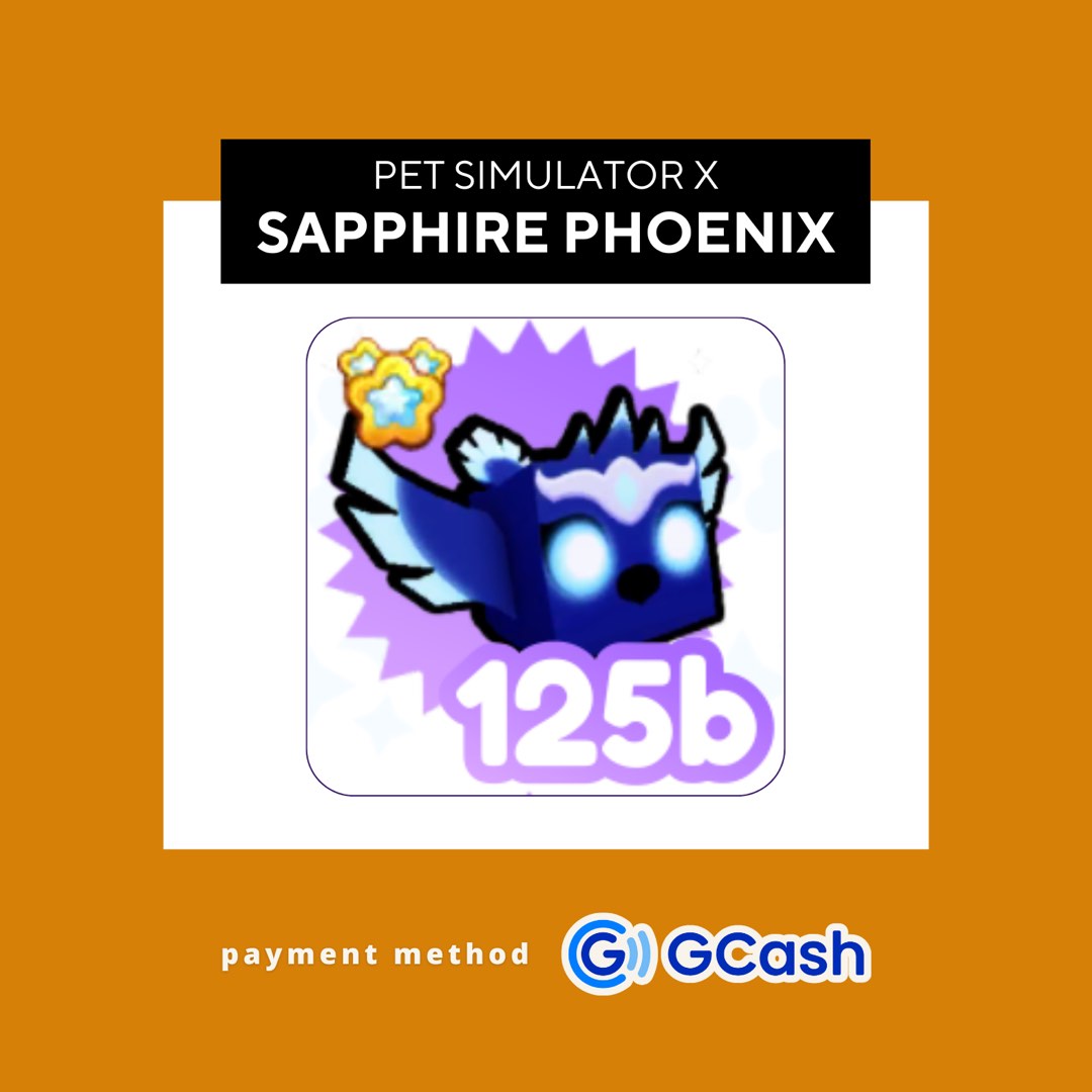 [Exclusive] Sapphire Phoenix in Pet Simulator X on Carousell