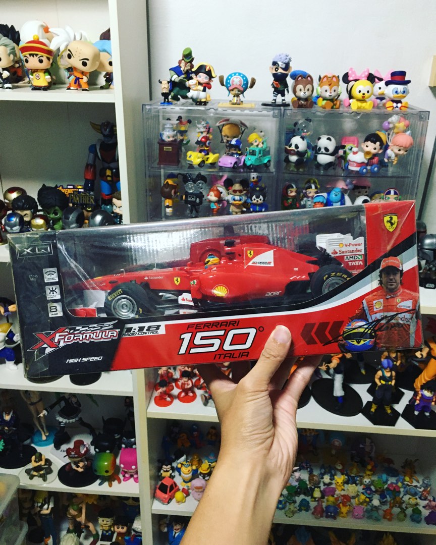 F1 Formula One Ferrari Vintage Fernando Alonso, Hobbies & Toys