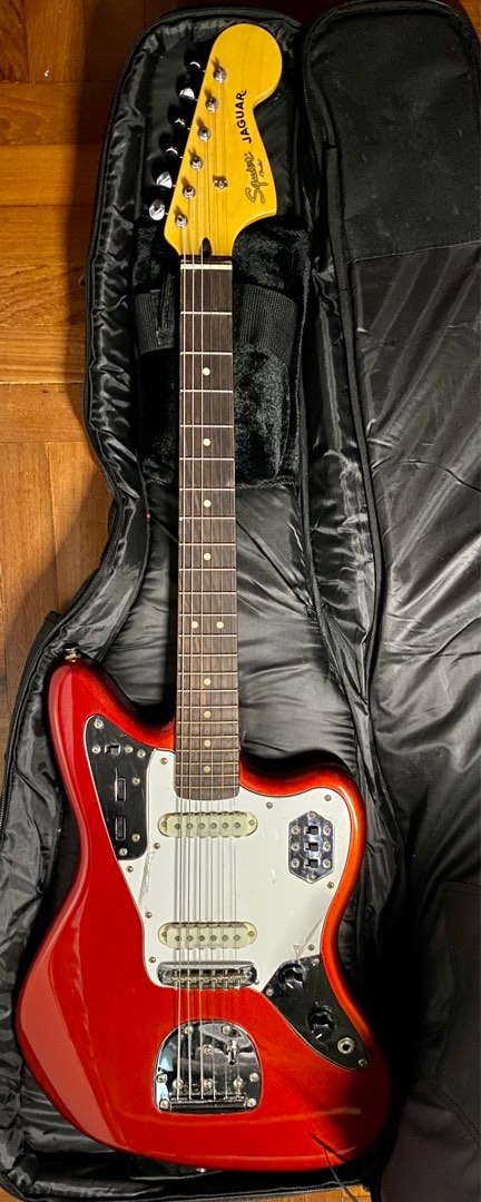 Squier by Fender Vintage Modified Jaguar electric guitar 結他