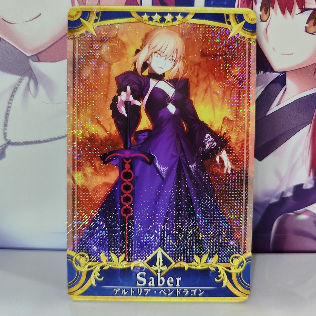 Fgo Artroia Alter Salter Card Fate Grand Order Arcade Hobbies And Toys Collectibles 7224