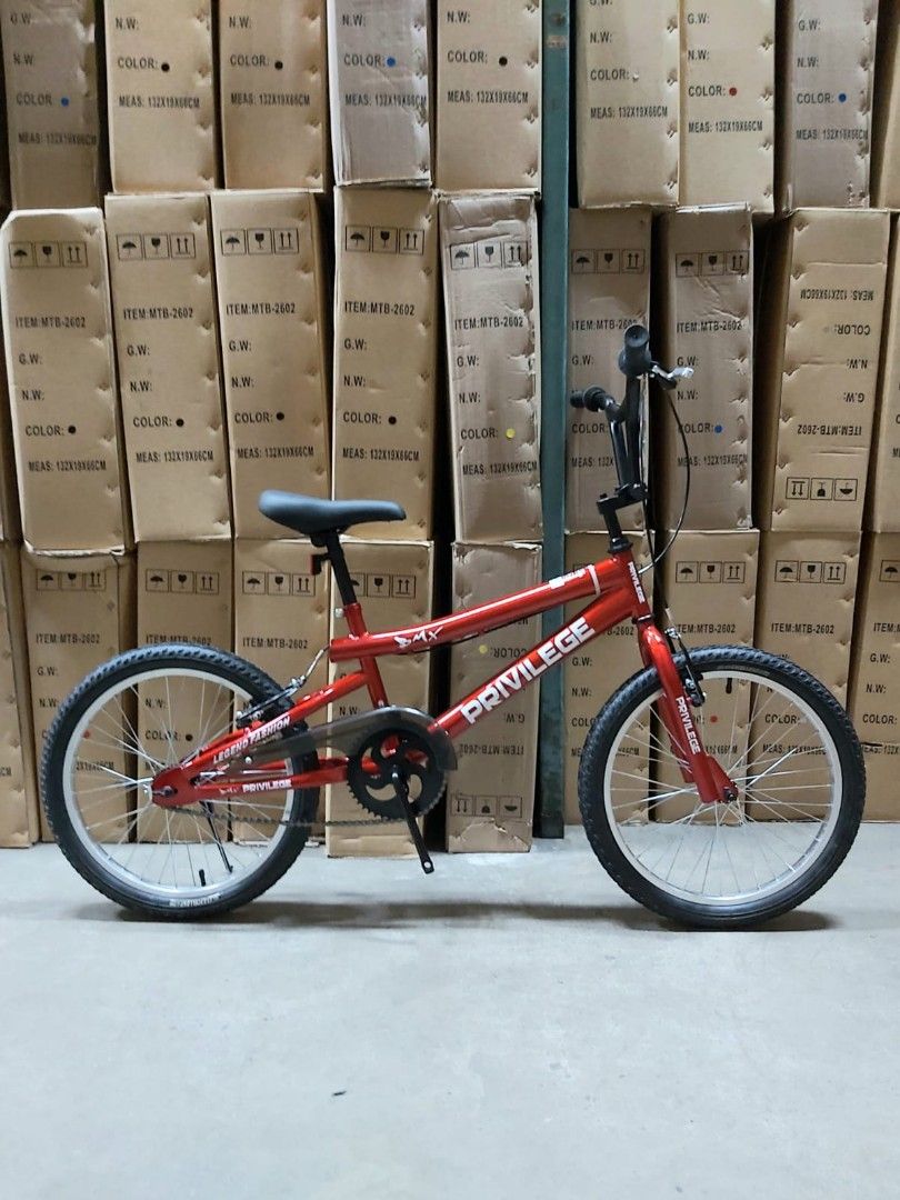 FREE delivery Cheapest at SG Brand new 20inch teens bmx design bicycle 3 colours Sports Equipment Bicycles Parts Bicycles on Carousell